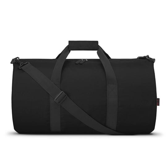 ifly-packable-duffle-with-adjustable-shoulder-strap-luggage-trolley-sleeve-black-1-each-1