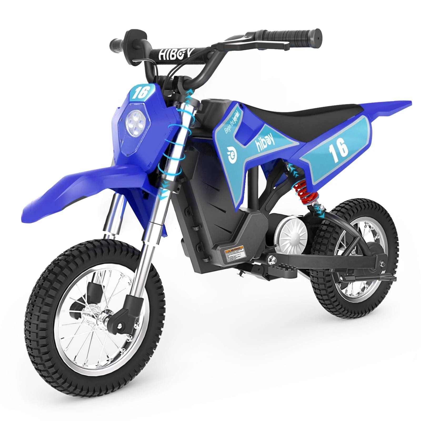 Safe 3-Speed Electric Dirt Bike for Kids - Hiboy DK1 | Image