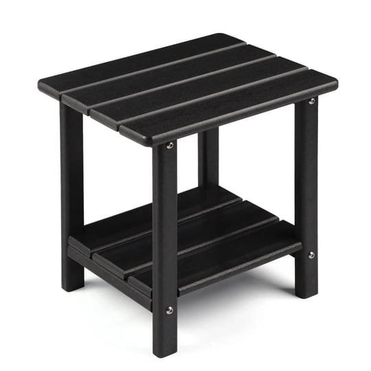 apolimi-adirondack-outdoor-side-table-2-tier-sturdy-patio-end-table-weather-resistant-165-solid-side-1