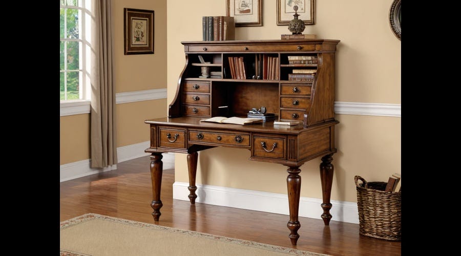 Writing-Desk-With-Hutch-1