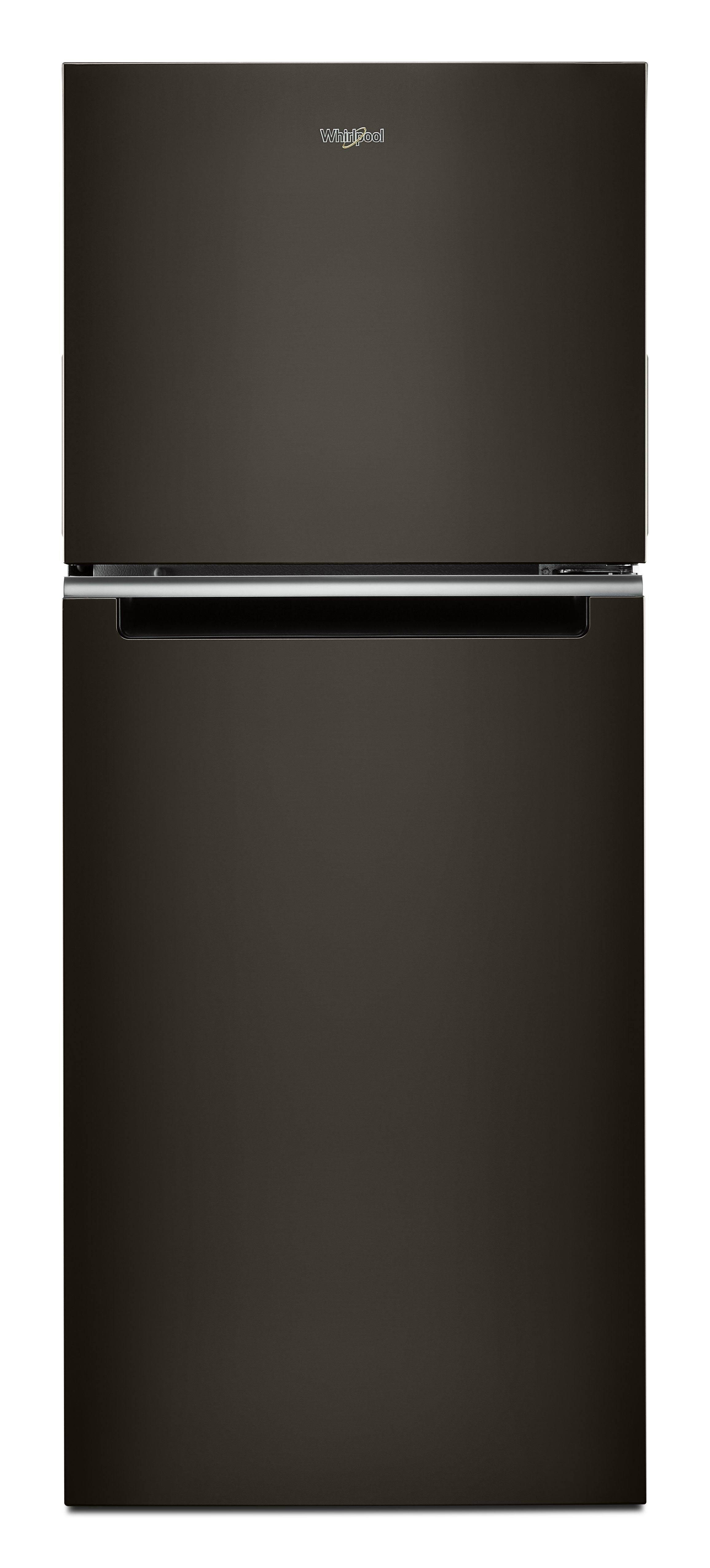 Whirlpool 11.6 Cu. ft. Black Wide Top Freezer Refrigerator (Wrt312czjv) | Image
