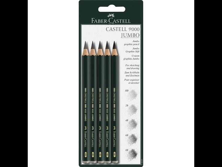 faber-castell-castell-9000-jumbo-graphite-pencils-set-of-5-1