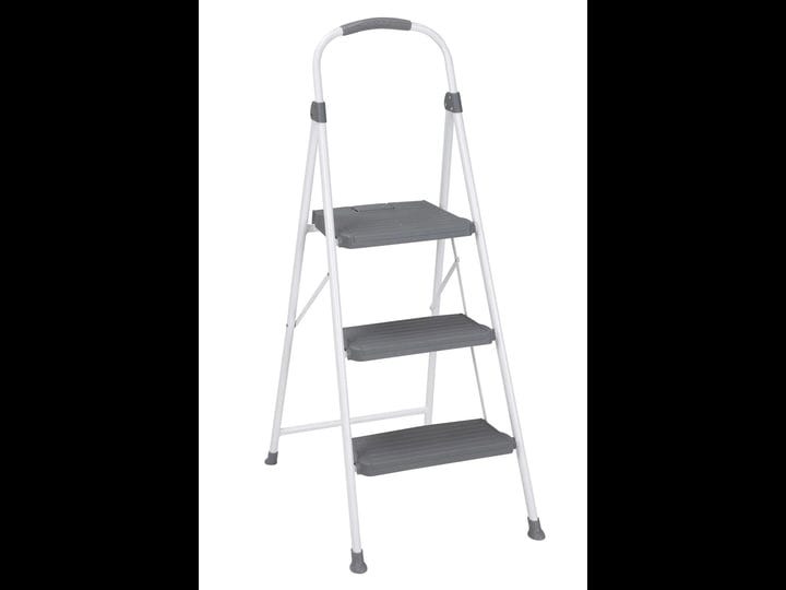 cosco-3-step-premium-folding-stool-white-gray-1