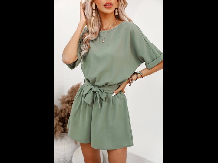 cupshe-ilaria-belted-boat-neck-romper-green-xl-1