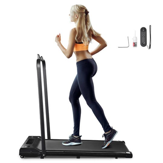 yescom-folding-electric-treadmill-1100w-white-or-black-1