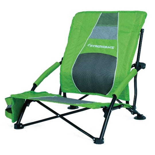 strongback-low-gravity-beach-chair-with-built-in-lumbar-back-support-heavy-duty-portable-folding-bea-1