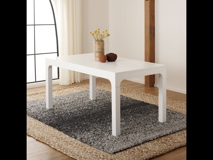 safavieh-gael-rectangle-dining-table-white-1