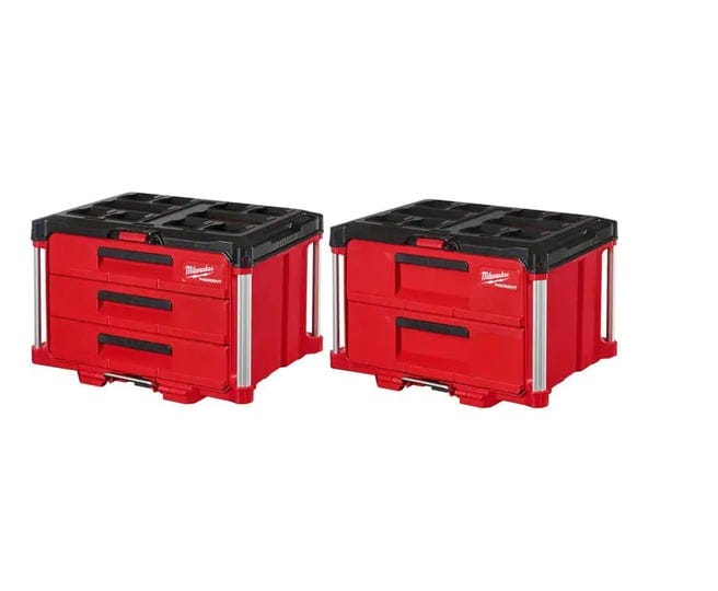 milwaukee-packout-22-in-3-drawer-and-2-drawer-red-1