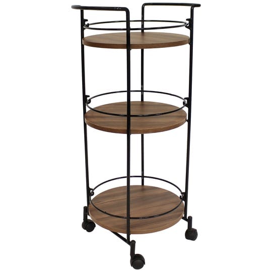 sunnydaze-round-metal-3-tiered-bar-cart-with-wheels-34-5-in-1