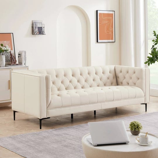 evelyn-mid-century-luxury-chesterfield-sofa-cream-leather-1