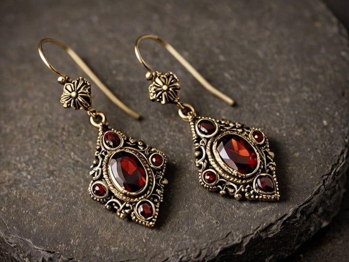 Garnet-Earrings-4