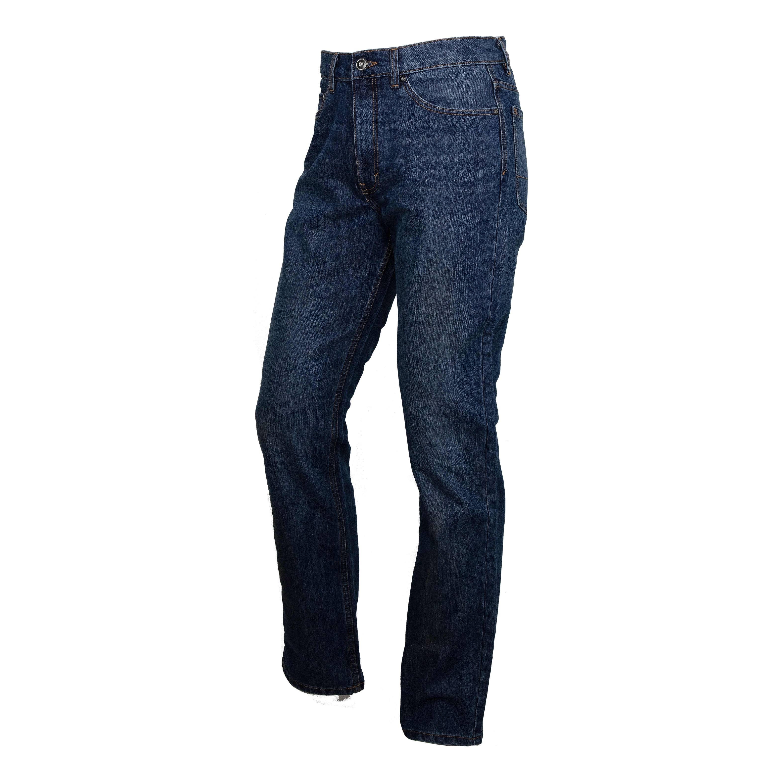 Comfy Men's Jeans: Flexible and Fashionable Straight-Leg Denim Pants | Image