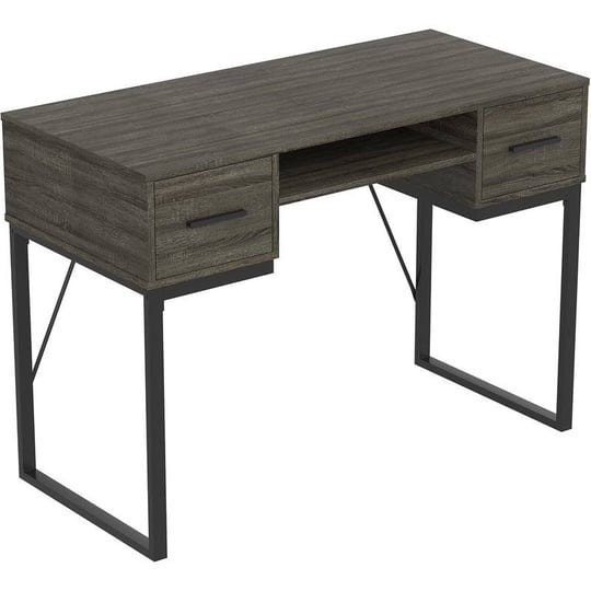 safdie-co-42-5l-2-drawers-1-shelf-black-metal-computer-desk-in-dark-grey-1