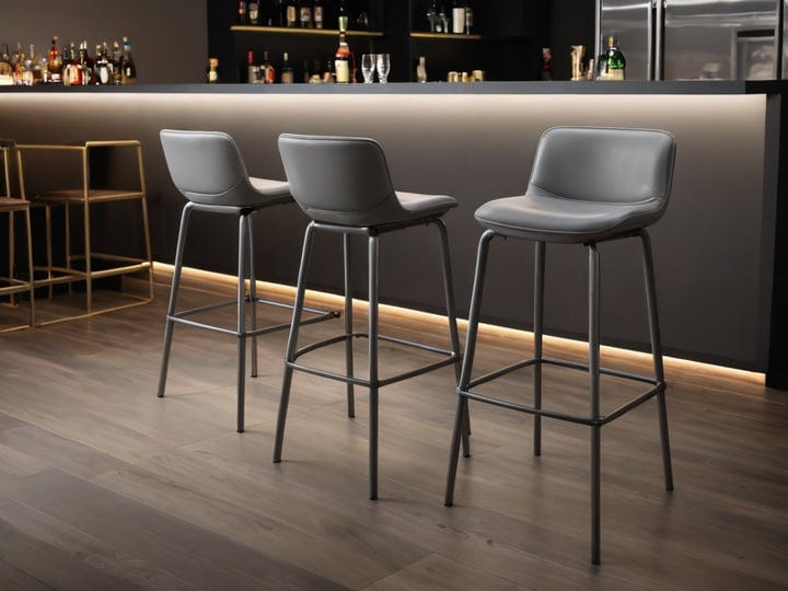 Faux-Leather-Grey-Bar-Stools-Counter-Stools-4