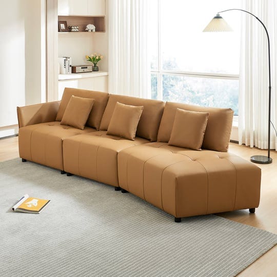 luxury-real-leather-sectional-upholstered-sofa-3-seat-dark-yellow-button-tufted-modular-sofa-with-ch-1