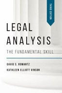 Legal Analysis: The Fundamental Skill E book