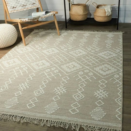 balta-papilio-nikola-geometric-cotton-flatweave-area-rug-53-x-67-taupe-1