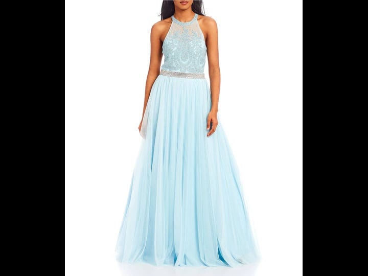 city-vibe-sleeveless-high-neck-embellished-mesh-illusion-back-pleated-ball-gown-womens-juniors-13-vi-1