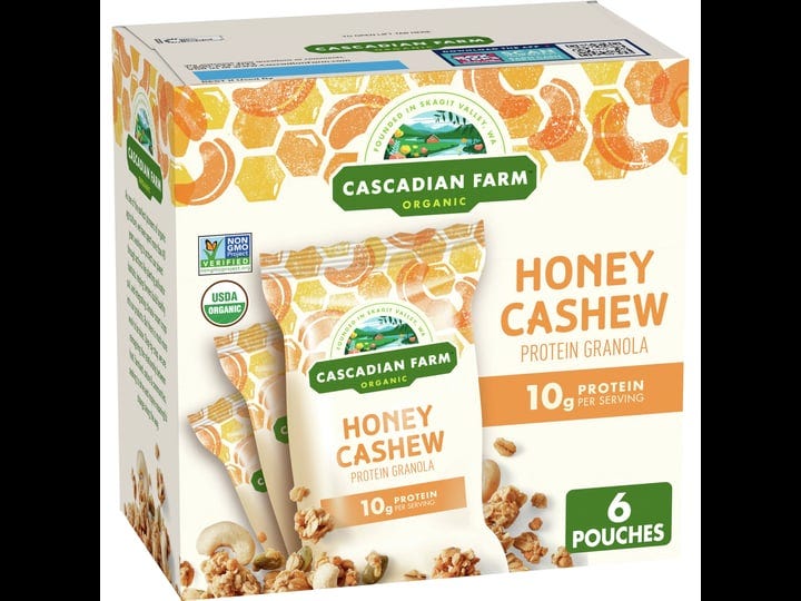 cascadian-farm-protein-granola-honey-cashew-6-pack-2-5-oz-pouches-1