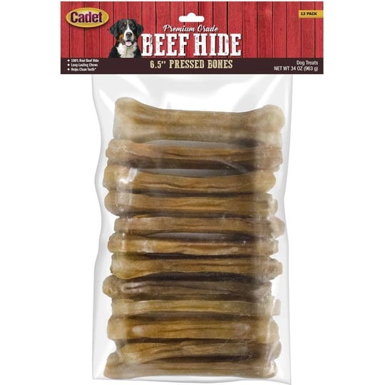 cadet-pressed-rawhide-bones-6-5-inches-12-pack-1