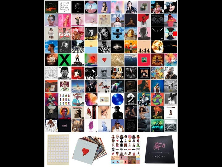 unique-america-150-pcs-posters-album-cover-posters-posters-for-bedroom-room-decor-rapper-posters-for-1