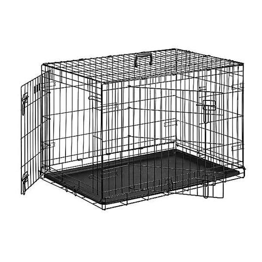 retriever-2-door-metal-wire-pet-crate-black-24-in-1