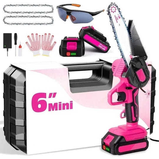 handheld-chainsaws-battery-powered-pink-1