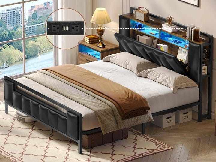 aogllati-queen-bed-frame-with-storage-headboard-and-led-lightupholstered-platform-bed-frame-with-cha-1