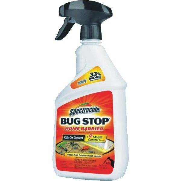 Eco-Friendly Home Roach Spray: Spectracide Bug Stop 32 fl oz Bottle | Image