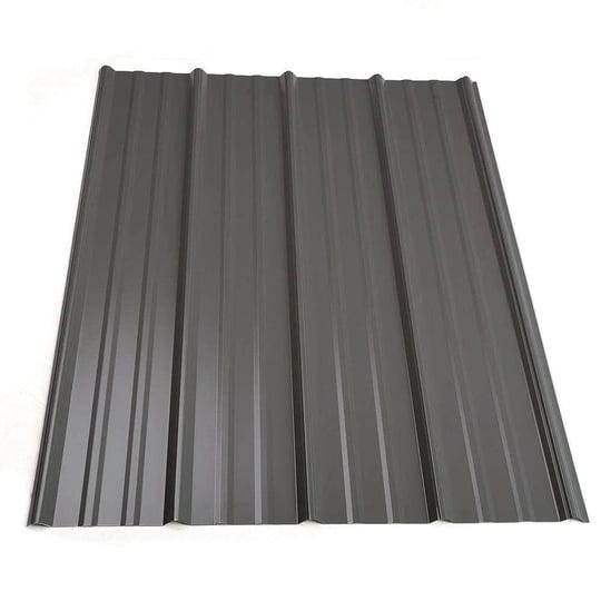 metal-sales-2313317-10-ft-classic-rib-steel-roof-panel-in-charcoal-1