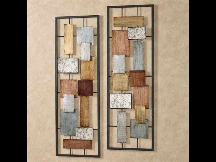 touch-of-class-urban-overlay-metal-wall-art-multi-metallic-set-of-two-contemporary-style-panel-sculp-1