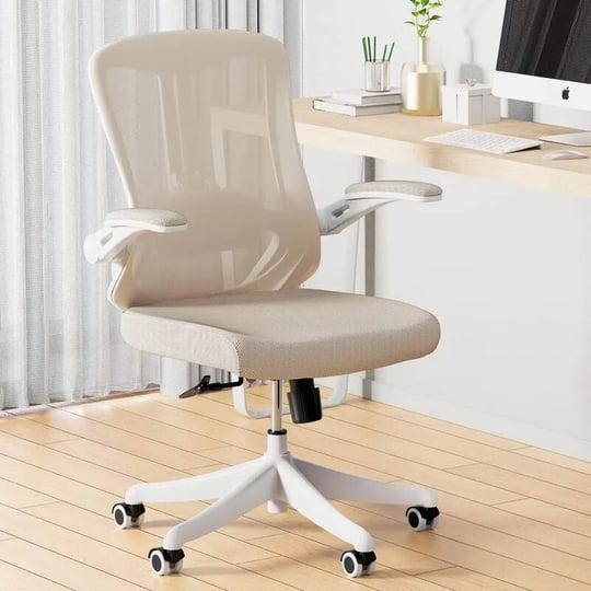 breathable-comfortable-mesh-computer-chair-beige-1