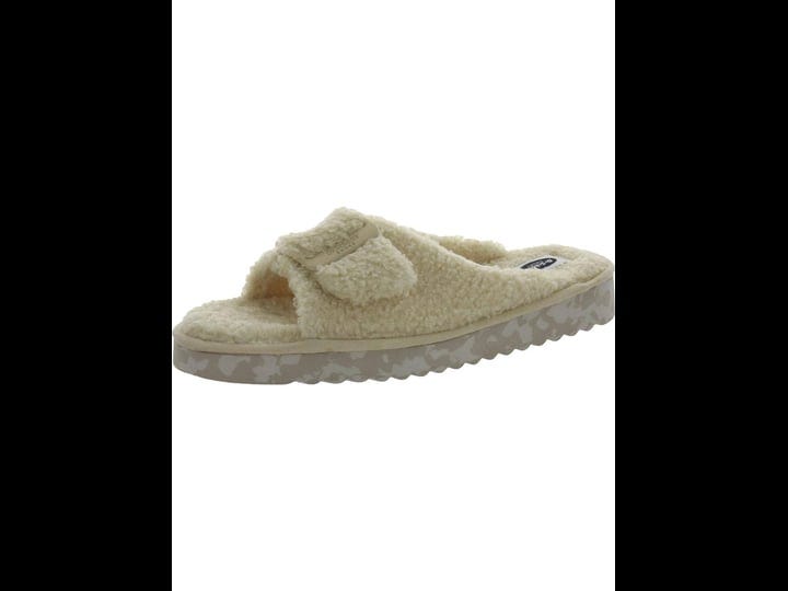 dr-scholls-staycay-og-womens-faux-fur-slippers-size-10-white-1