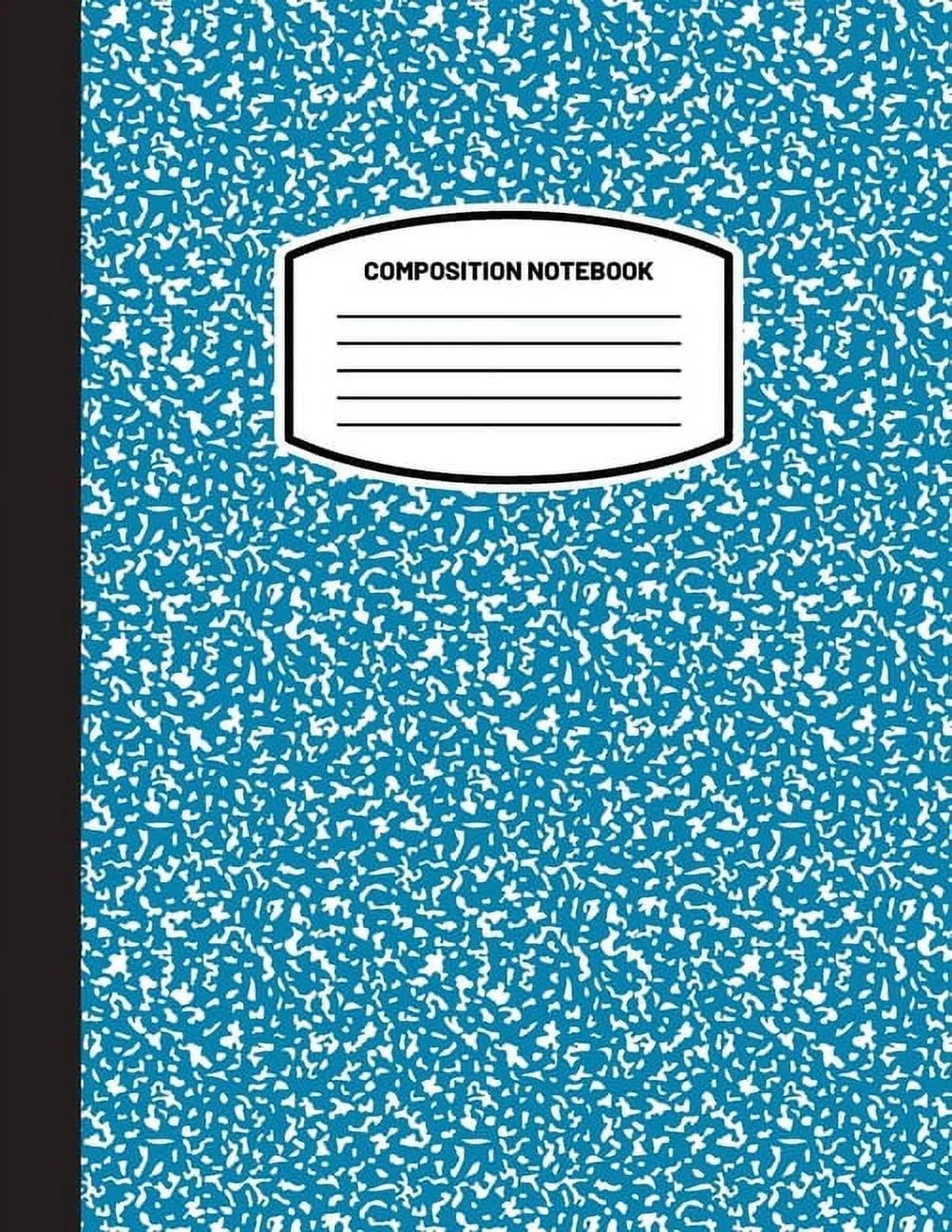 Classic Composition Notebook with 100 Pages of Wide Lined White Paper | Image