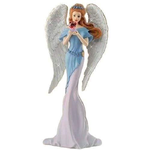 Beautiful Thomas Kinkade Angel of Love Statue Collection by The Bradford Exchange | Image