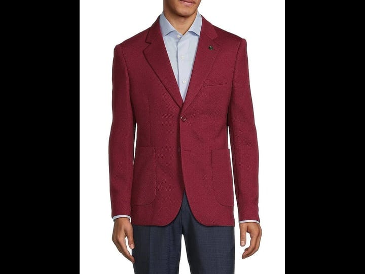 tom-baine-mens-waffle-knit-solid-sportcoat-burgundy-size-m-1