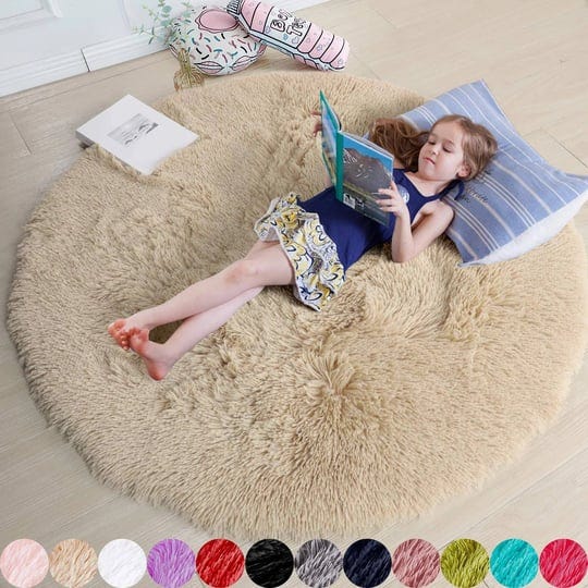 amdrebio-beige-round-rug-for-bedroomfluffy-circle-rug-5x5-for-kids-roomfurry-carpet-for-teens-roomsh-1