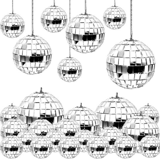 fibye-24-pcs-mirror-disco-ball-hanging-silver-glass-disco-ball-decor-disco-party-decorations-disco-b-1