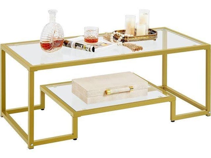 yaheetech-gold-coffee-table-42-rectangular-glass-coffee-table-for-living-room-2-tier-center-tea-tabl-1