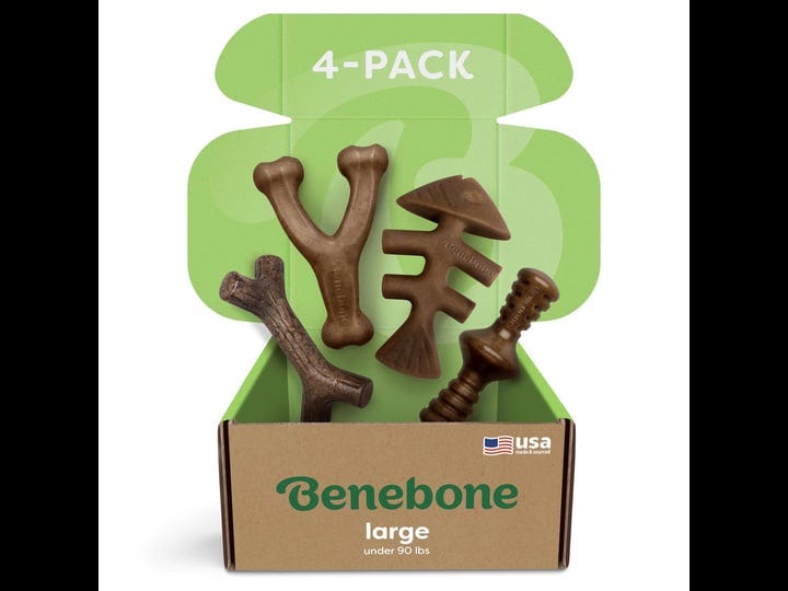 benebone-multipack-holiday-durable-dog-chew-toy-4-count-large-1