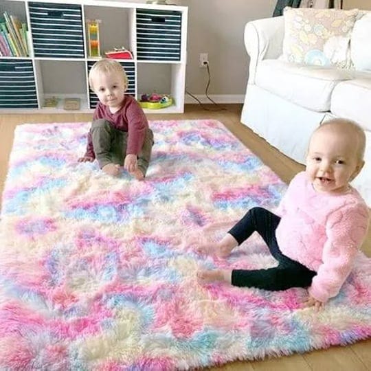 ompaa-soft-fluffy-rainbow-kids-rug-for-girls-bedroom-carpets-4x6-feet-pastel-unicorn-room-decor-kawa-1