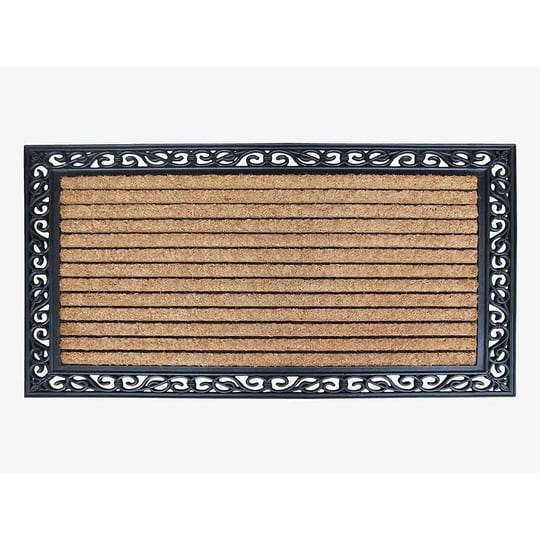 a1-home-collections-llc-a1hc-rubber-and-coir-paisley-border-doormat-30x48-heavy-duty-mat-for-front-d-1