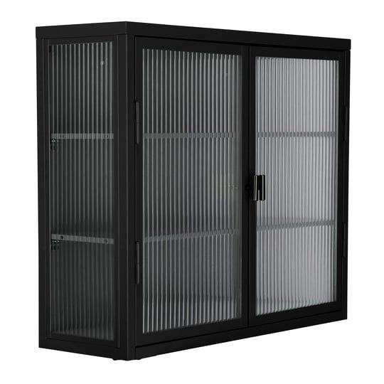 homsof-haze-double-glass-door-wall-cabinet-with-detachable-shelves-for-office-dining-roomliving-room-1