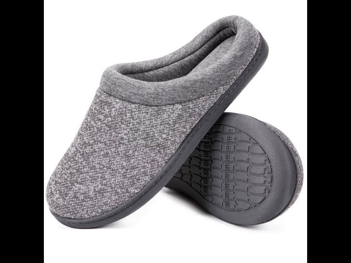 hometop-womens-comfort-slip-on-memory-foam-french-terry-lining-indoor-clog-1