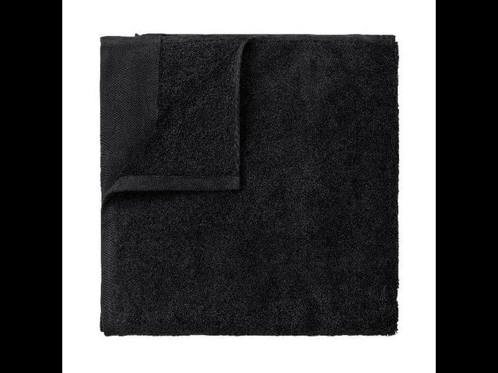 blomus-66302-riva-organic-terry-washcloths-black-pack-of-5