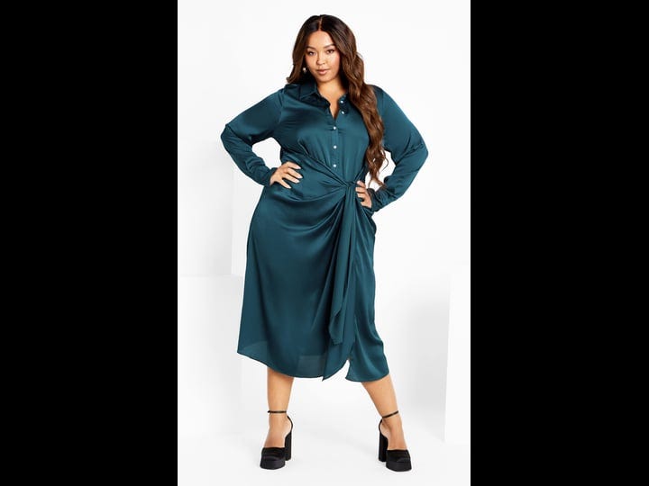 city-chic-plus-size-dress-alena-in-teal-size-12-avenue-1