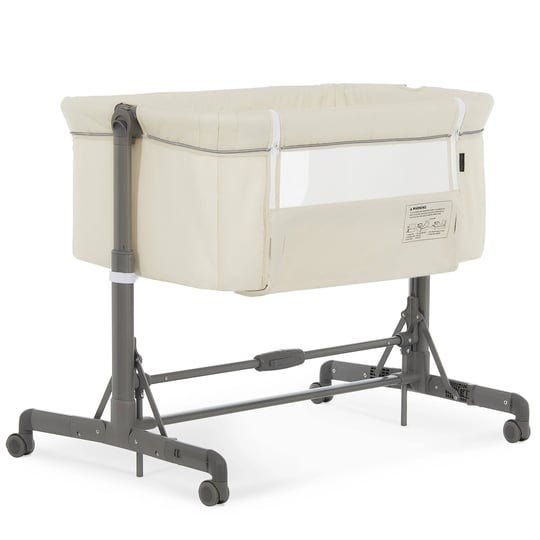 dream-on-me-zimal-bassinet-and-bedside-sleeper-ivory-1