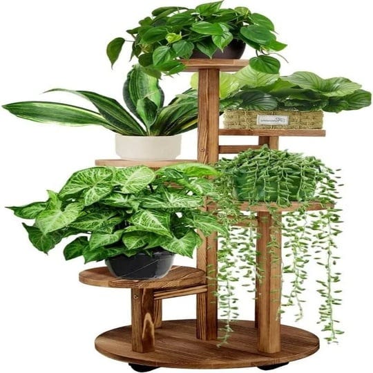 5-tiered-tall-plant-stand-for-indoor-brown-1