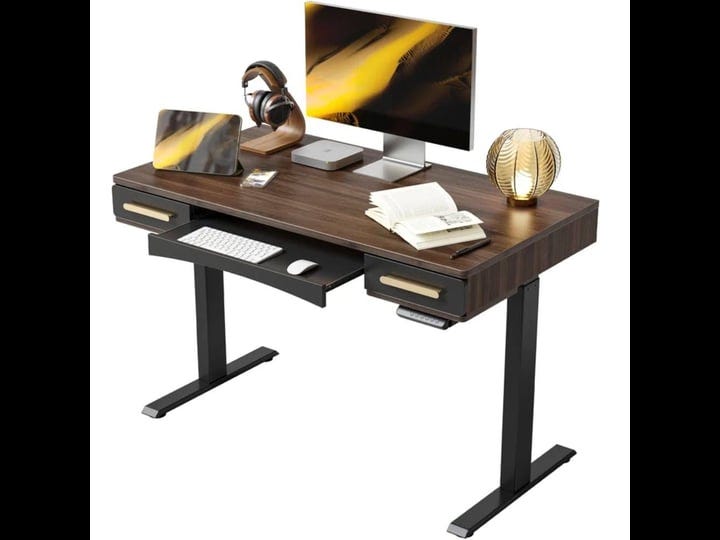 fezibo-home-office-furniture-black-walnut-wood-standing-desk-with-3drawers-desks-48-x-27