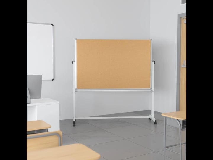 flash-furniture-reversible-mobile-cork-bulletin-white-board-with-pen-tray-64-25-inchw-x-20-inchd-x-6-1